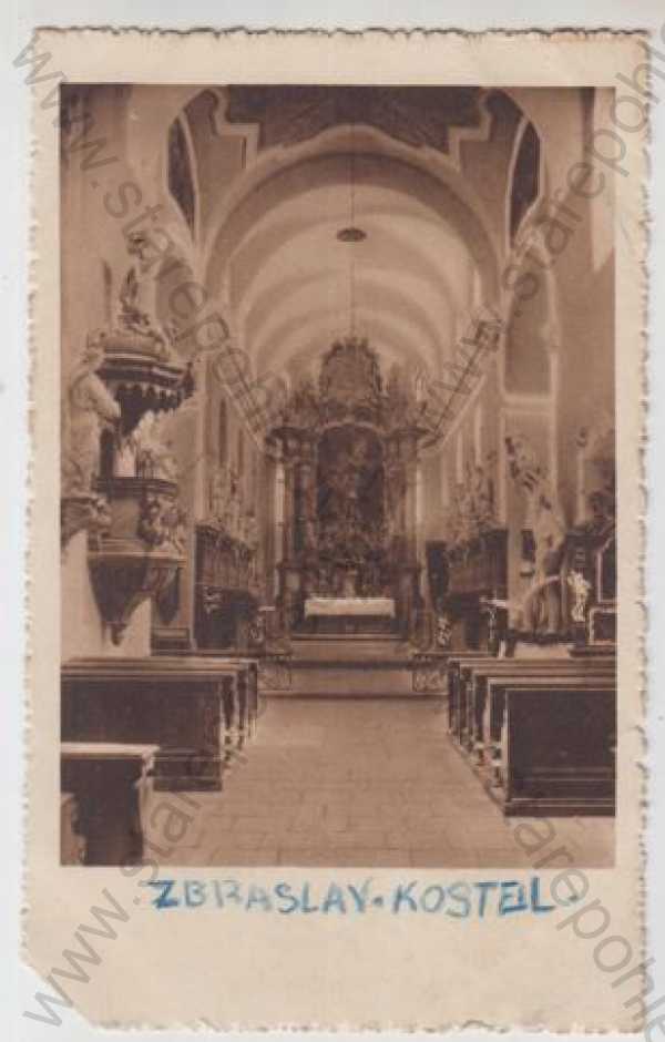  - Zbraslav (Praha 5), kostel, oltář