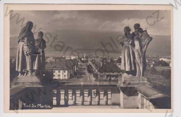  - Slovensko - Turčiansky Svätý Martin - celkový pohled, sochy