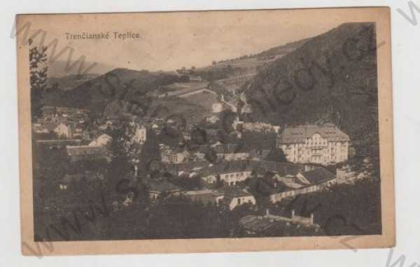  - Slovensko, Trenčianské Teplice (Trenčín), celkový pohled