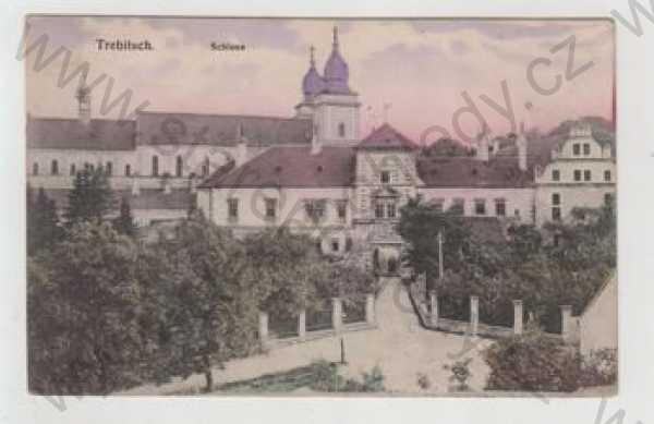  - Třebíč (Trebitsch), zámek, kolorovaná