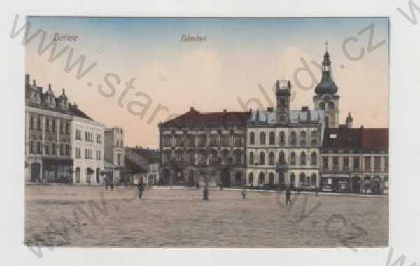  - Hořice (Jičín), náměstí, kolorovaná