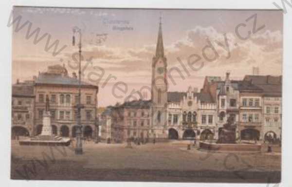  - Trutnov (Trautenau), náměstí, kolorovaná