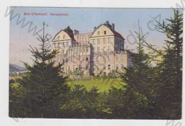  - Velké Losiny (Bad Ullersdorf) - Šumperk, sanatorium, kolorovaná