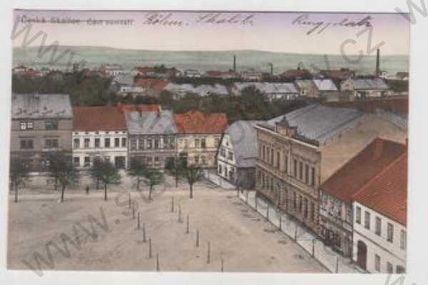  - Česká Skalice (Náchod), náměstí, kolorovaná