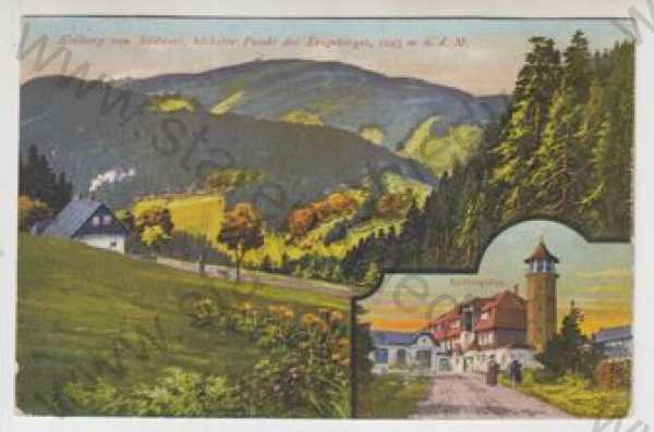  - Klínovec (Keilberg) - Karlovy Vary, kolorovaná