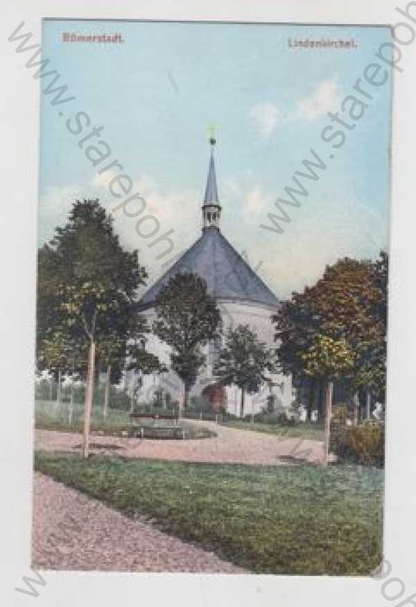  - Rýmařov (Römerstadt) - Bruntál, kostel, kolorovaná