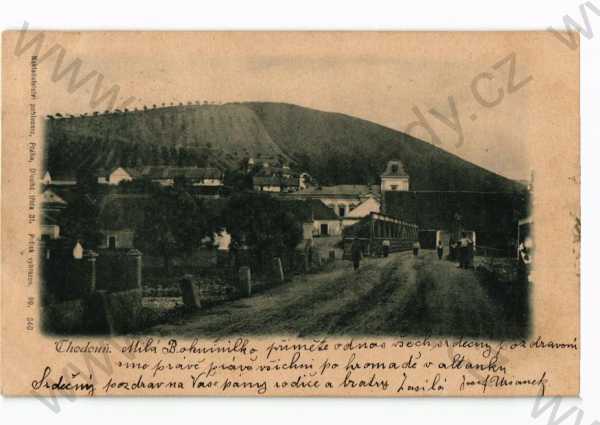  - Chodouň, Beroun, částečný záběr města, DA