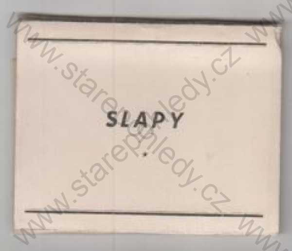  - Album Slapy (Praha - západ), leporelo, nejsou pohlednice