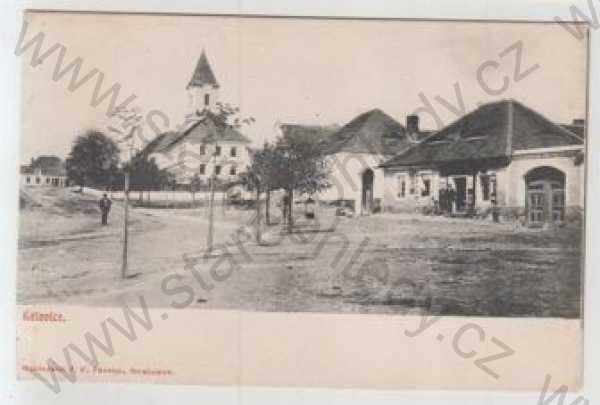  - Katovice (Strakonice), náměstí, kostel, DA