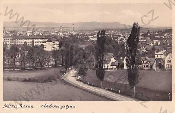  - Moravská Třebová - Mährische Trübau (Svitavy), částečný záběr města