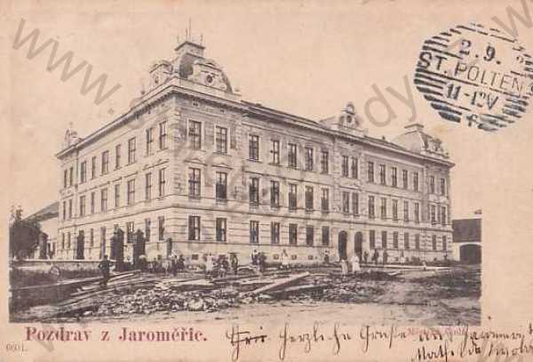 - Jaroměřice nad Rokytnou, Třebíč, městská škola, DA