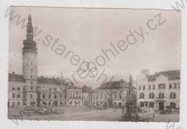  - Litovel (Littau) - Olomouc, náměstí, automobil