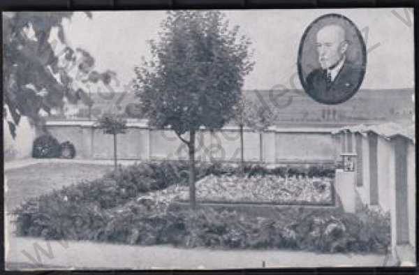  - hrob T.G.Masaryka, portrét T.G.Masaryka, Lány (Kladno)