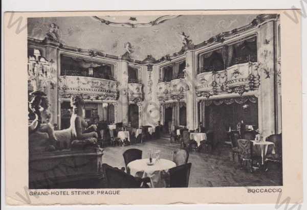 - Praha - Grandhotel Steiner, Boccaccio, interiér