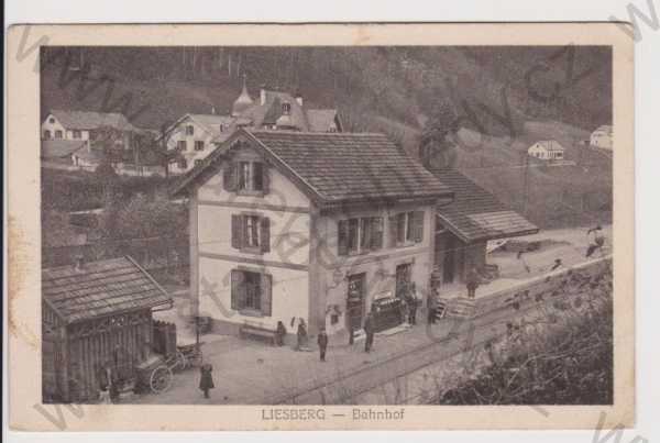  - Švýcarsko - Liesberg - nádraží