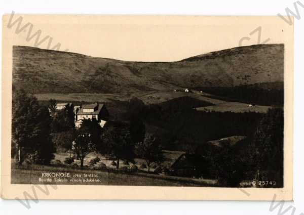  - Krkonoše, Trutnov, bouda Sokola vinohradského  , Foto-fon