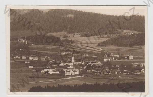  - Horní Planá (Oberplan) - Český Krumlov, celkový pohled, foto J.Seidel