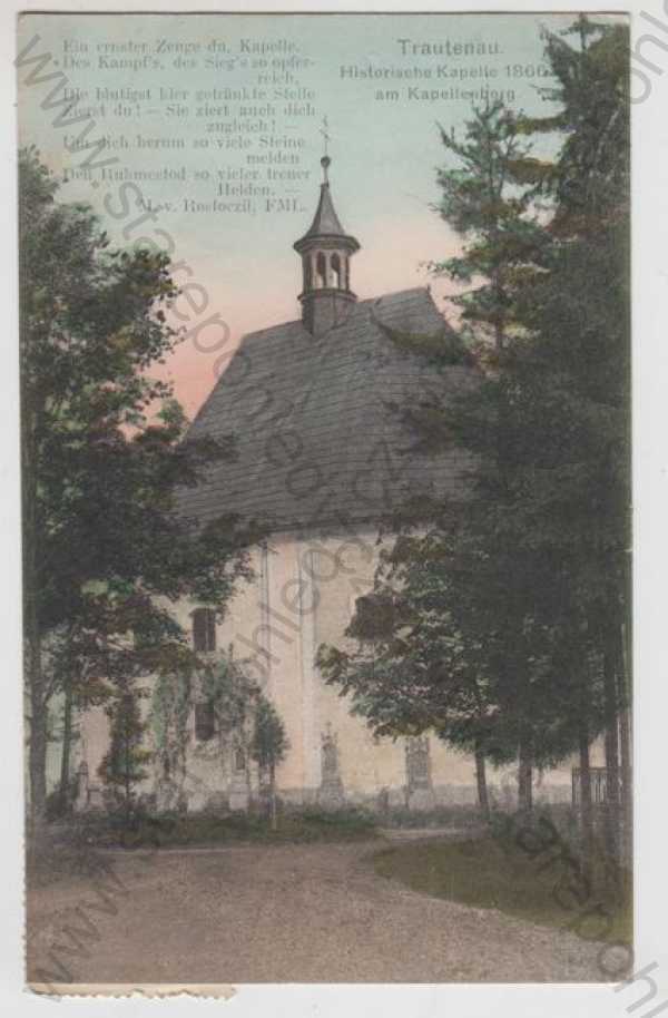  - Trutnov (Trautenau), kaple, kolorovaná