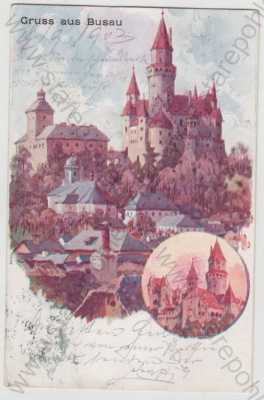  - Bouzov (Busau) - Olomouc, hrad, DA