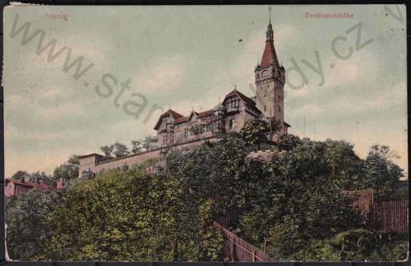  - Ústí nad Labem (Aussig), Větruše (Ferdinandshöhe), barevná