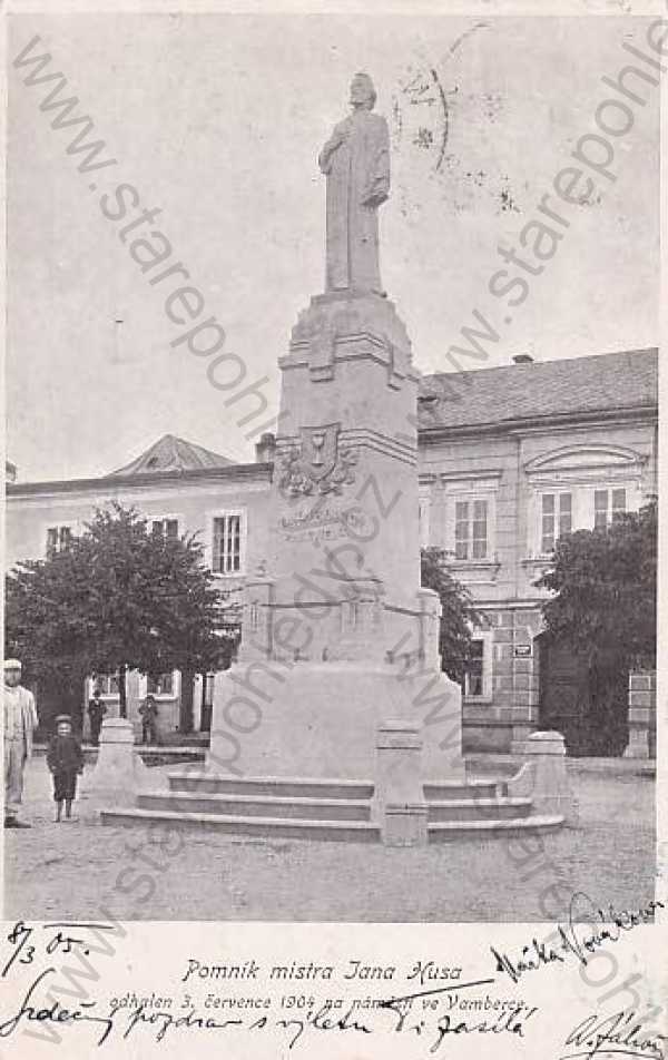  - Vamberk (Rychnov nad Kněžnou) pomník mistra Jana Husa, DA