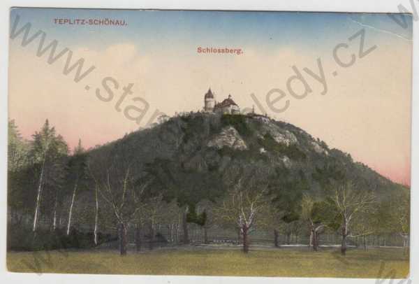  - Teplice (Teplitz), Doubravská hora, kolorovaná