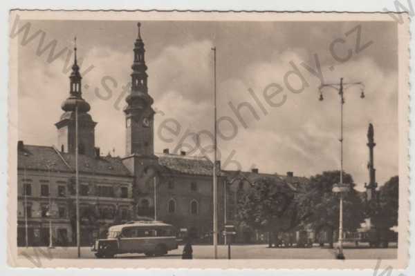  - Moravská Třebová (Mähr. Trübau) - Svitavy, náměstí, radnice, autobus