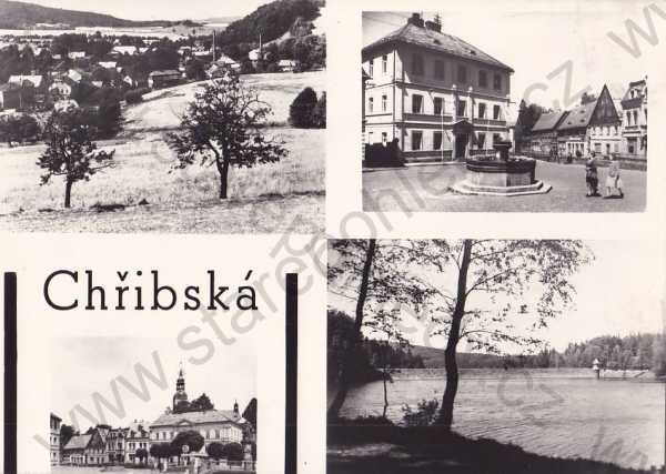  - Chřibská (Děčín) náměstí, částečný záběr města