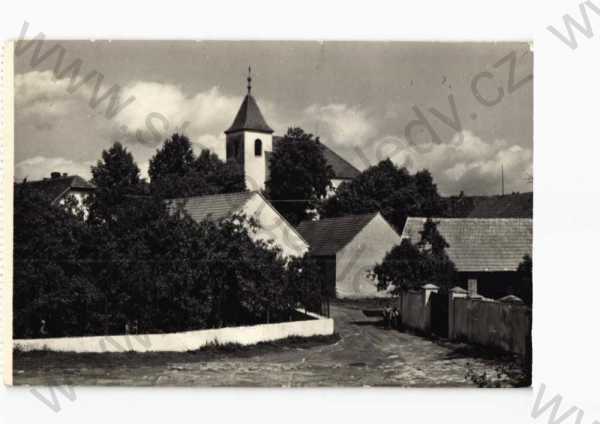  - Kralice n. Oslavou, Třebíč, foto l. Lapáček, kostel, ORBIS