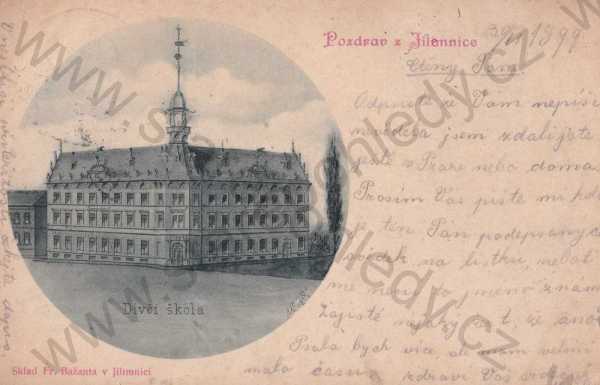 - Jilemnice, Semily, DA, dívčí škola