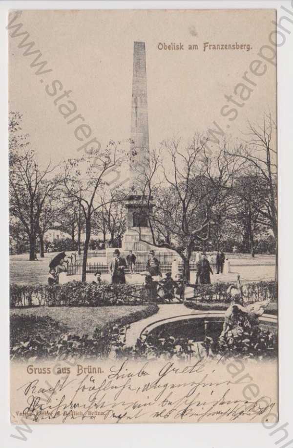  - Brno - Obelisk, Františkov (Denisovy sady), DA
