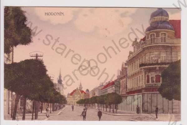  - Hodonín - ulice, kolorovaná