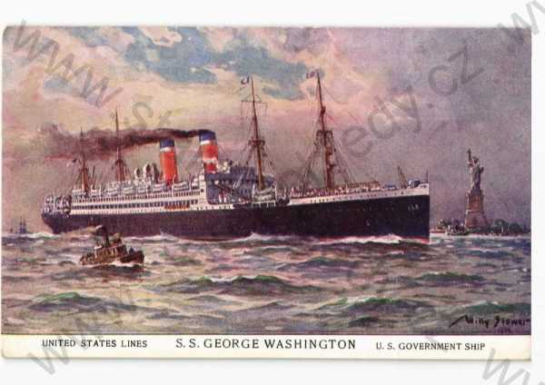  - S.S. George Washington government ship