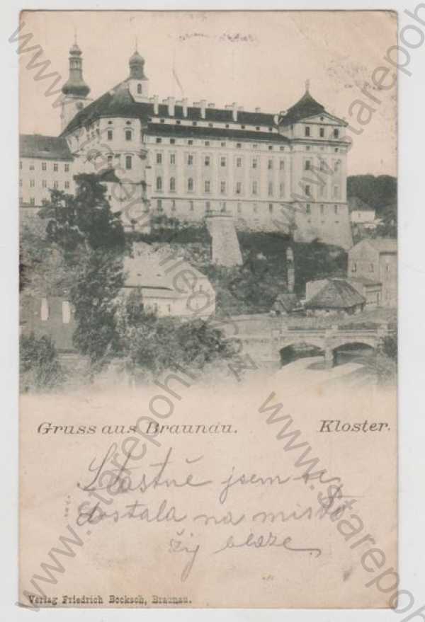  - Broumov (Braunau) - Náchod, klášter, DA