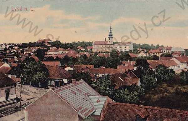  - Lysá nad Labem (Nymburk) , celkový pohled, barevná