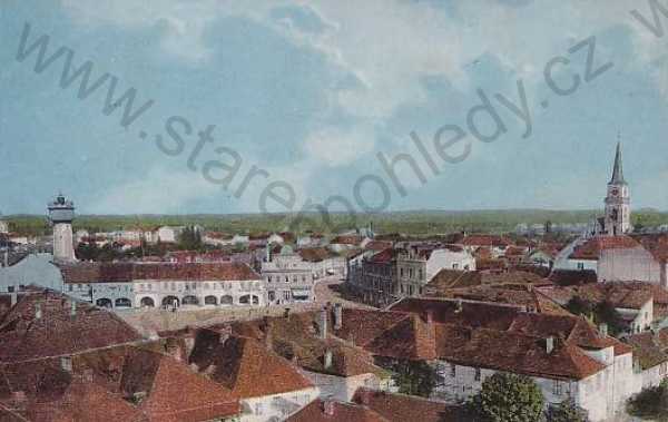  - Nymburk, celkový pohled, barevná