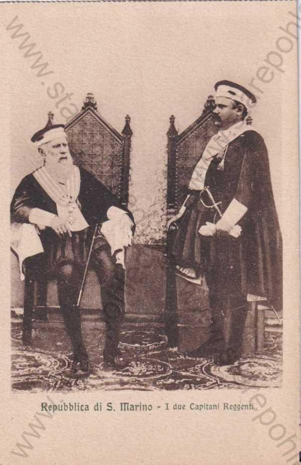 - Monarchové, žánr, muži, Republika San Mario