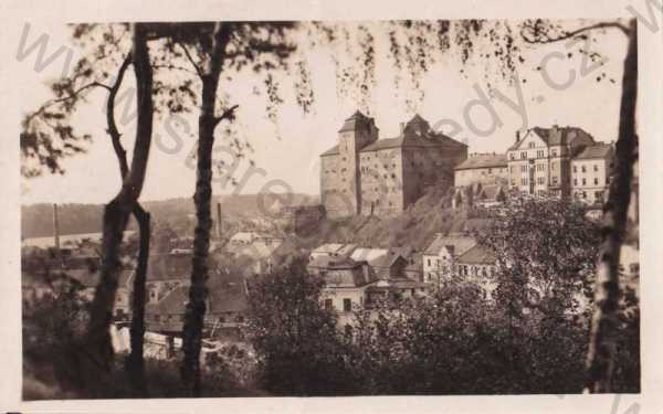  - Mladá Boleslav, celkový pohled, hrad