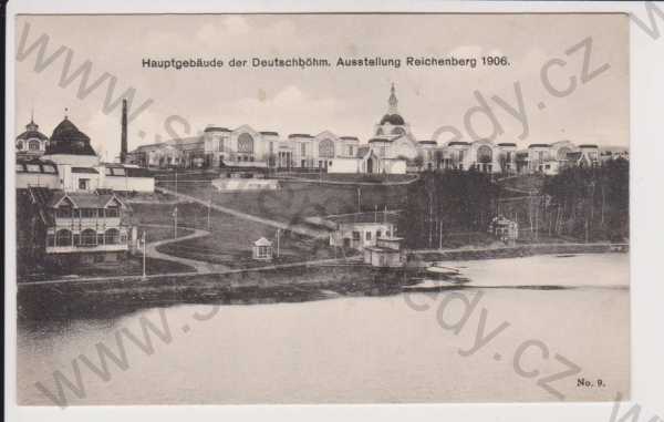  - Liberec - výstava 1906 - hlavní budovy