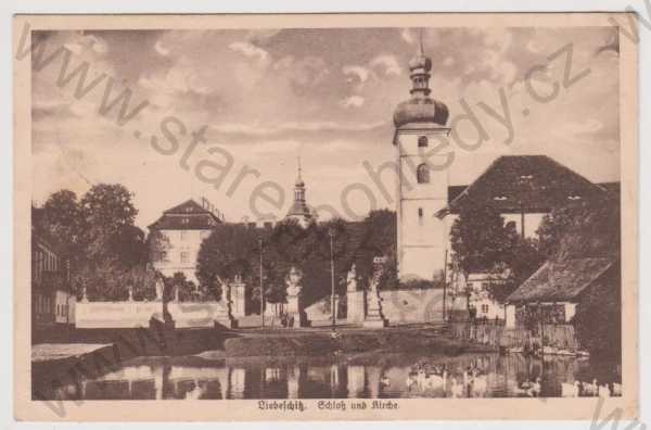  - Liběšice - zámek a kostel