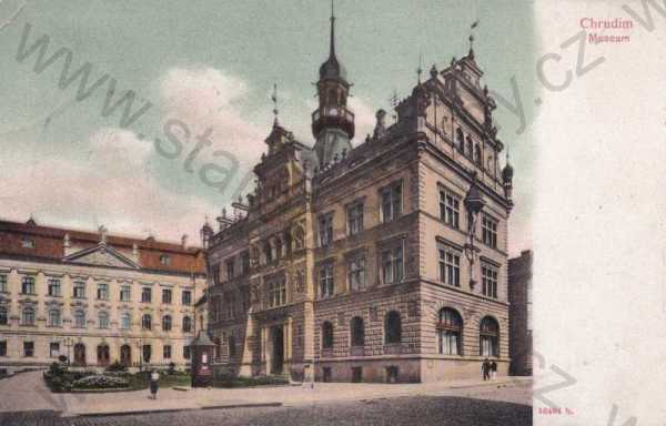  - Chrudim, kolorovaná, muzeum