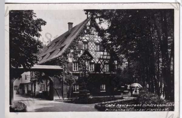  - Karlovy Vary, café Schützenmühle, kavárna, restaurace