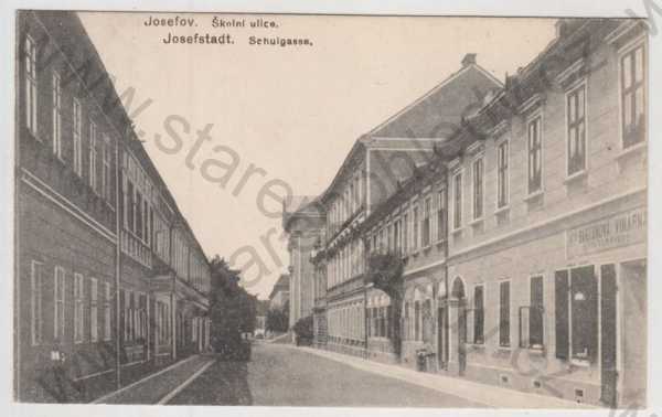  - Josefov (Josefstadt) - Náchod, pohled ulicí