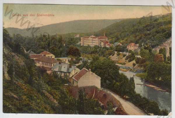  - Brno, Kamenný mlýn (Steinmühle), kolorovaná
