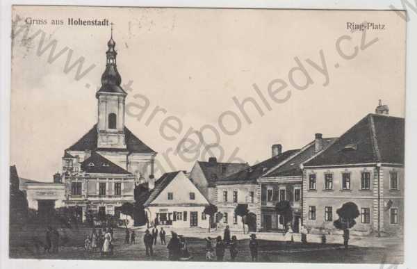  - Zábřeh (Hohenstadt) - Šumperk, náměstí, kostel