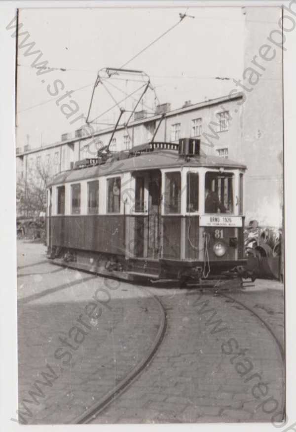  - Brno - tramvaj Brno 1926