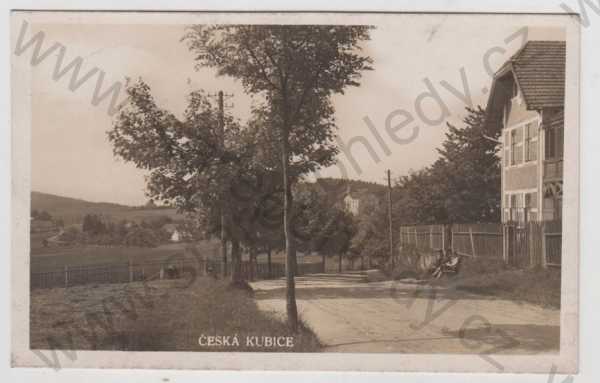  - Česká Kubice (Domažlice), pohled ulicí