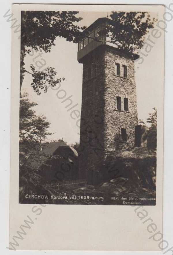  - Čerchov (Domažlice), Kurzova věž, rozhledna