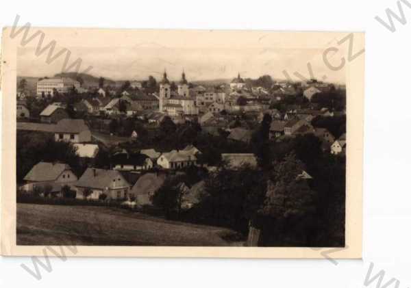  - Bystřice nad Perštýnem, Žďár nad Sázavou, celkový pohled, Fototypia-Vyškov