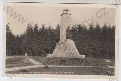  - Chodsko - Výhledy (Domažlice), Baarův pomník, foto J.Švec